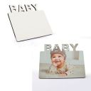 Sublimation Blank MDF Photo Frame-BABY