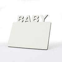 Sublimation Blank MDF Photo Frame-BABY