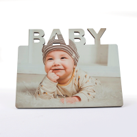 Sublimation Blank MDF Photo Frame-BABY