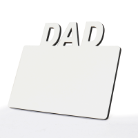 Sublimation Blank MDF Photo Frame-DAD 180*150*5mm