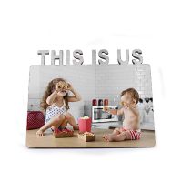 Sublimation Blank MDF Photo Frame-THIS IS US