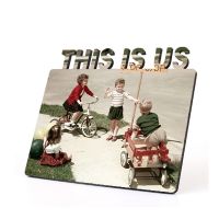 Sublimation Blank MDF Photo Frame-THIS IS US