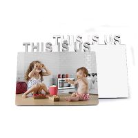 Sublimation Blank MDF Photo Frame-THIS IS US