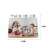 Sublimation Blank MDF Photo Frame-THIS IS US