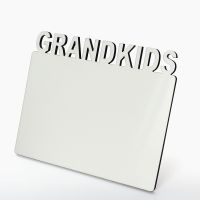 Sublimation Blank MDF Photo Frame-GRANDKIDS