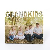 Sublimation Blank MDF Photo Frame-GRANDKIDS