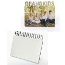 Sublimation Blank MDF Photo Frame-GRANDKIDS