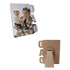 Sublimation Blank MDF Photo Frame-DAD