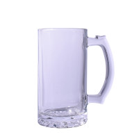 Sublimation 16oz clear beer glass mugs