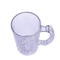 Sublimation 16oz clear beer glass mugs