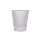 Sublimation 1.5oz frosted shot glass  (packed in a single box)