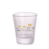 Sublimation 1.5oz clear shot glass(Egg grid packing)