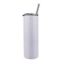 Sublimation 20oz Straight Stainless Steel tumblers-white