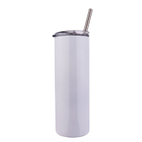 Sublimation 20oz Straight Stainless Steel tumblers-white