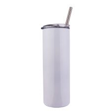 Sublimation 20oz Straight Stainless Steel tumblers-white