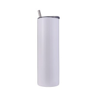 Sublimation 30oz Straight Stainless Steel tumblers-white
