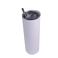 Sublimation 30oz Straight Stainless Steel tumblers-white