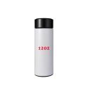 Sublimation Blank 12oz Double Wall Stainless Steel tumbler hermos cup-black