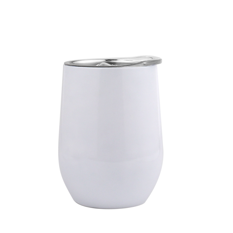 sublimation blank eggshell tumbler -12OZ