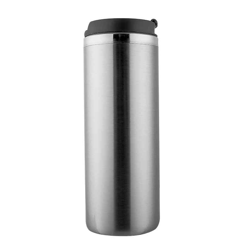 Sublimation 15oz/420ml Stainless Steel Coffee Cup-silver