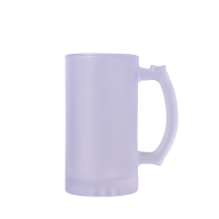 Sublimation Glass Beer Mugs 16oz Handle Frosted Glass Mug