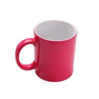 Sublimation 11oz Magic Color Changing Coffee Ceramic Mug-red
