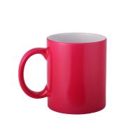 Sublimation 11oz Magic Color Changing Coffee Ceramic Mug-red