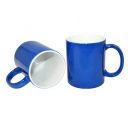 Sublimation 11oz Magic Color Changing Coffee Ceramic Mug-dark blue