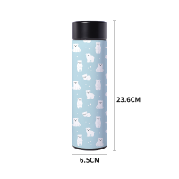 Sublimation 500Ml/17Oz Thermos Cup Tumblers With Temperture Display-Black