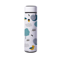 Sublimation 500Ml/17Oz Thermos Cup Tumblers With Temperture Display-White