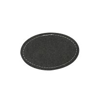 Sublimation Large Oval Shape Leather Hat Patch PL020-L