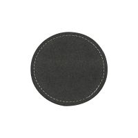 Sublimation Small Round Shape Leather Hat Patch PL019-S