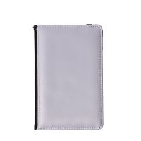 Sublimation blank PU leather passport covers with lanyard