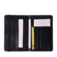 Sublimation blank PU leather passport covers with lanyard