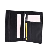 Sublimation blank PU leather passport covers with lanyard