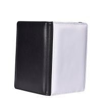 Sublimation blank PU leather passport covers with lanyard