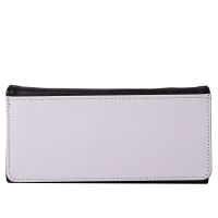 Sublimation Blanks Single sided blank three fold   women's purse Wallet