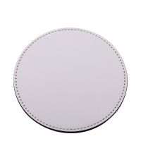 Sublimation Round Blank Leather Coasters