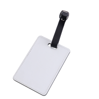 Sublimation Blank Double-sided  PU Leather Luggage Tags