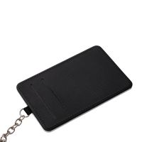 Sublimation Single-sided blank leather card holder keychains