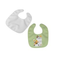 Two Layers Sublimation Polyester Baby Bib