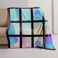 Sublimation Blank 18 Panel Flannel Blankets 100*150cm