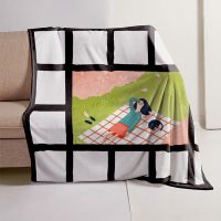 Sublimation 15 Panel Flannel Blankets 125*150cm