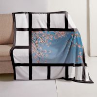 Sublimation 15 Panel Flannel Blankets 100*125cm