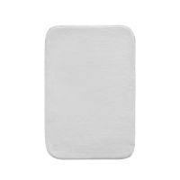 Sublimation Blank Mink Velvet large Bathroom Mat Toilet Mat three-piece set(Large)