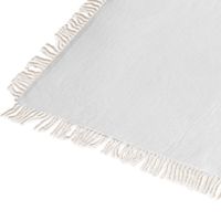 Sublimation Blank Felt Flannel Door Mat/Floor Mat With Tassel 40*60CM