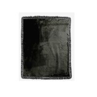 Double Layer Heart Panel Crystal Velvet Sublimation Blankets  With Black Tassel 125*150cm