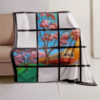 Sublimation 20 Panel Flannel Blankets 100*150cm