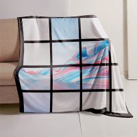 Sublimation 20 Panel Flannel Blankets 125*150cm