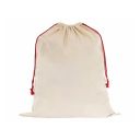 Sublimation Blanks Linen Christmas Santa Sack with Red String